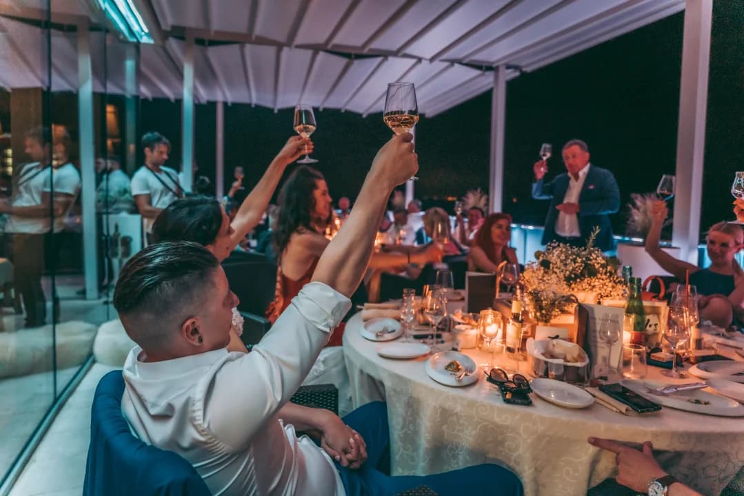 image of party sceenery